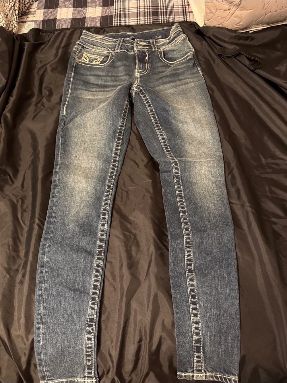 Women’s Slim Fit Blue Washed Jeans